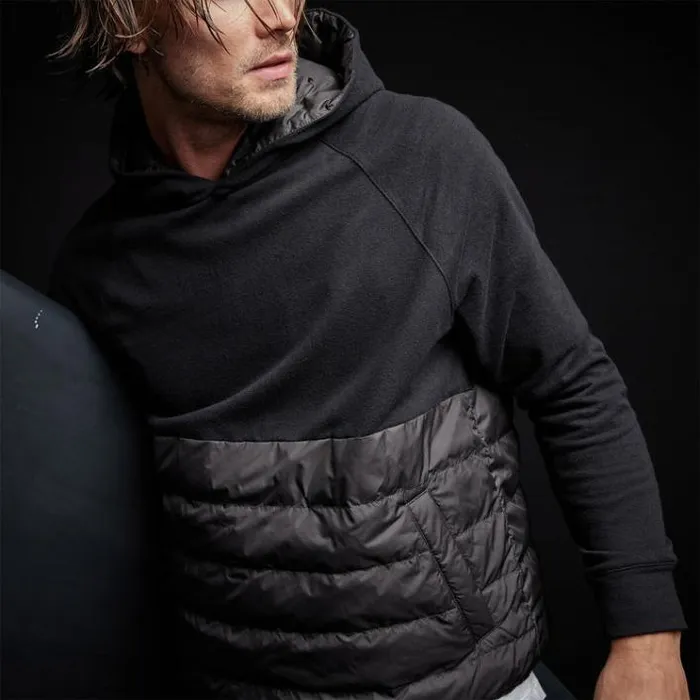 JacketsOuterwear Men James Perse Pullover Hooded Jacket Black