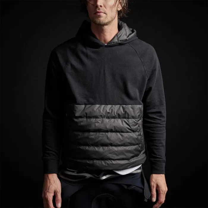 JacketsOuterwear Men James Perse Pullover Hooded Jacket Black