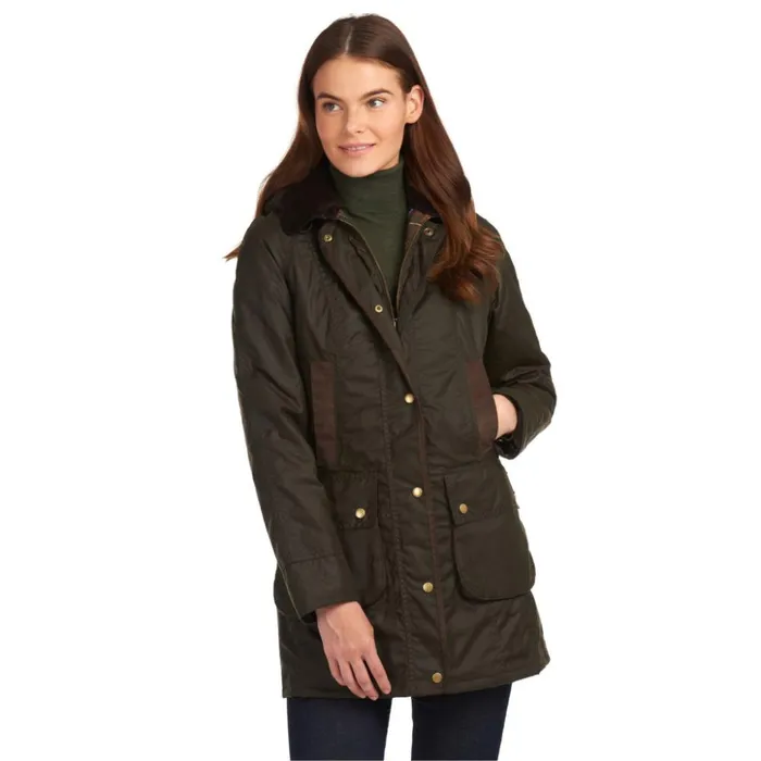 Jackets Women Orvis Barbour Bower Wax Jacket Olive 8211 Orvis Exclusive