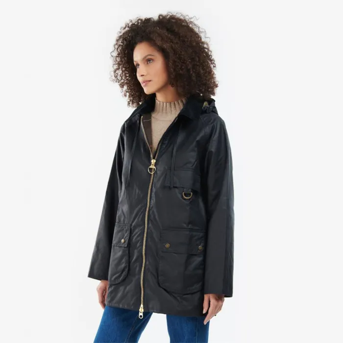 Jackets Women Orvis Barbour Women039s Highclere Wax Jacket Navy