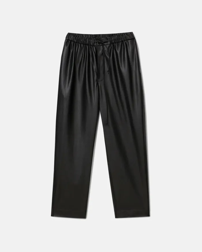 Jain Black Men Nanushka Pants Jain Black Men Nanushka Pants