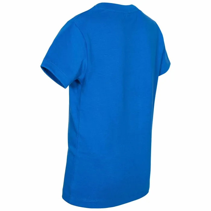 Jakob Printed TShirt Blue Kids Trespass Tshirts and Tops