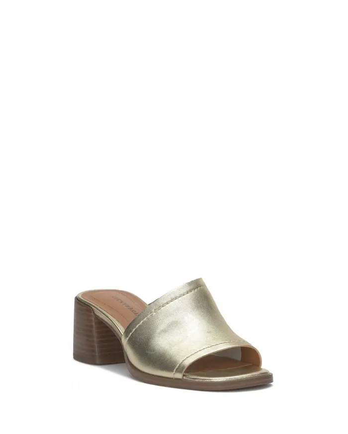 Jamira Heel Gold Women Lucky Brand Shoes