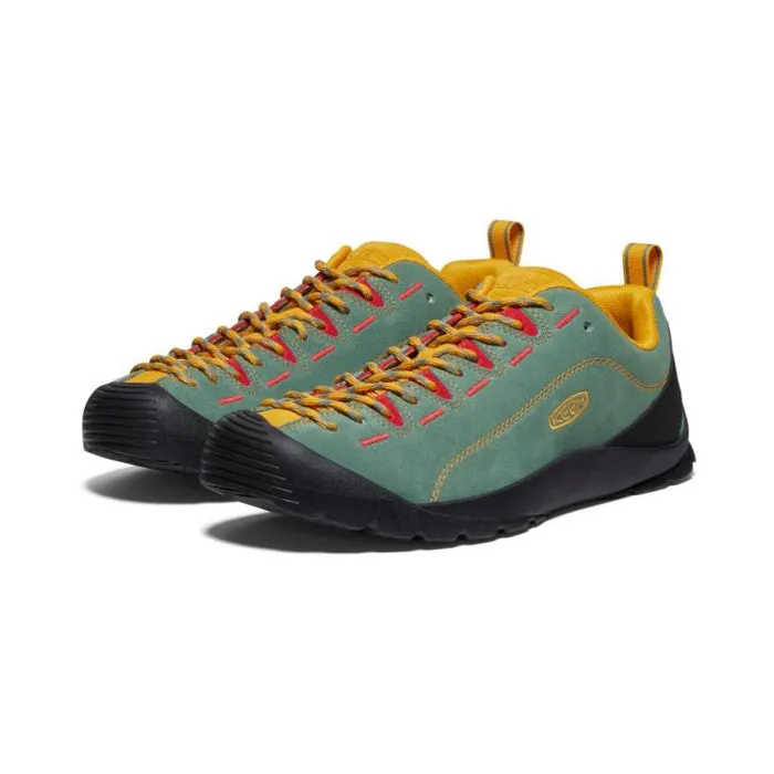 Jasper Dark ForestGolden Yellow Leather Shoe Men KEEN Shoes Jasper Dark ForestGolden Yellow Leather Shoe Men KEEN Shoes