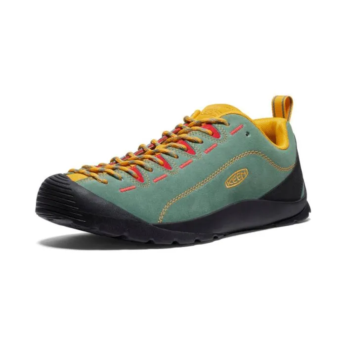 Jasper Dark ForestGolden Yellow Leather Shoe Men KEEN Shoes Jasper Dark ForestGolden Yellow Leather Shoe Men KEEN Shoes