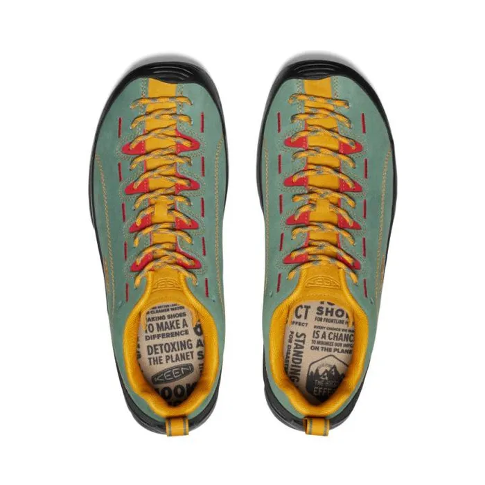 Jasper Dark ForestGolden Yellow Leather Shoe Men KEEN Shoes Jasper Dark ForestGolden Yellow Leather Shoe Men KEEN Shoes