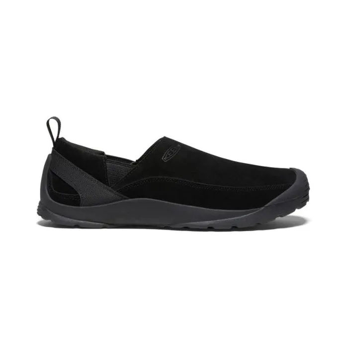 Jasper SlipOn Black Leather Slipon Men KEEN Casual