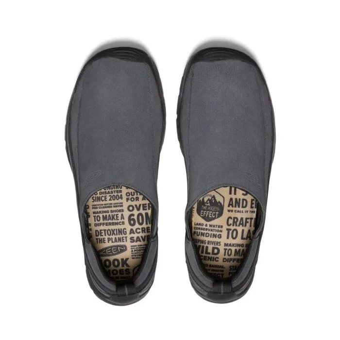 Jasper SlipOn Grey Leather Slipon Men KEEN SlipOns Jasper SlipOn Grey Leather Slipon Men KEEN SlipOns