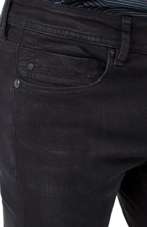 JEANS Men Liverpool Los Angeles REGENT RELAXED STRAIGHT COMFORT STRETCH Bullet Dark