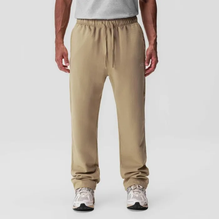 Joggers and Pants Men ASRV Tech Essential Straight Leg Sweats Khaki
