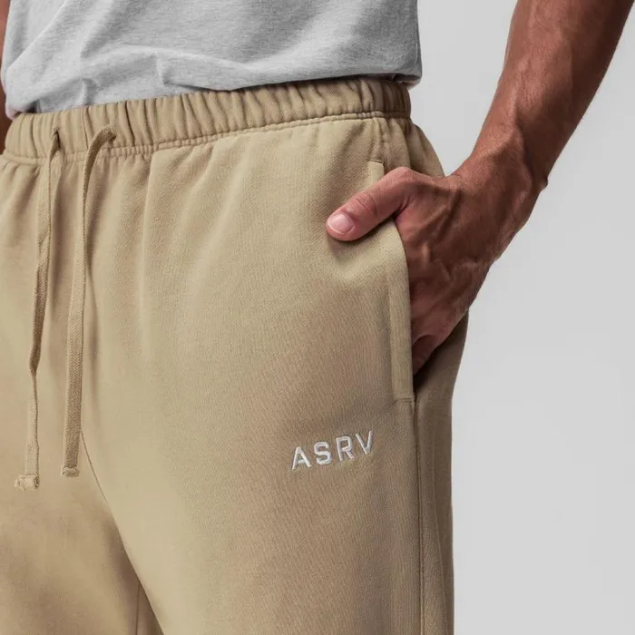 Joggers and Pants Men ASRV Tech Essential Straight Leg Sweats Khaki