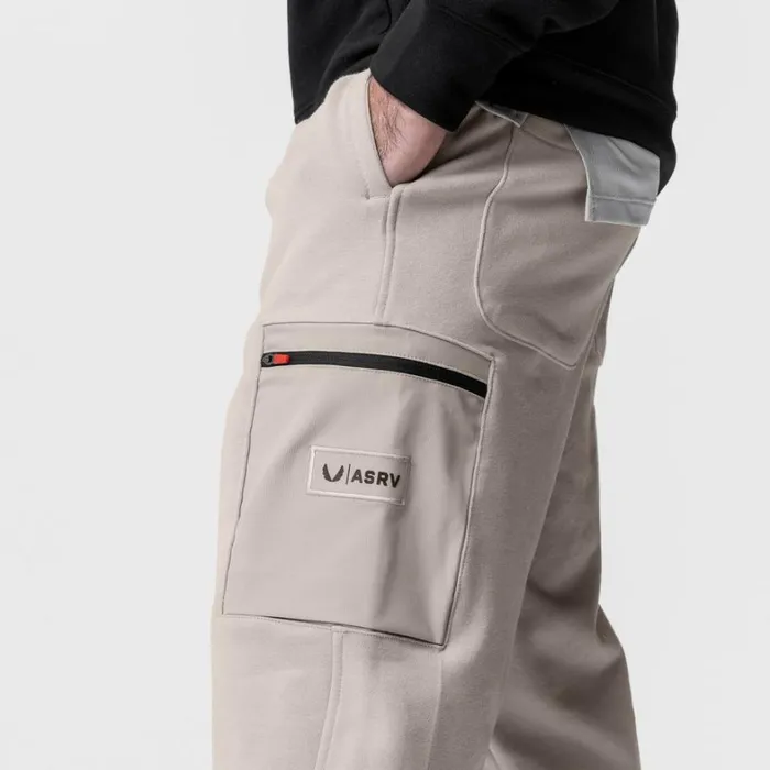 Joggers and Pants Men ASRV TechTerry Cinch Cargo Jogger Chai