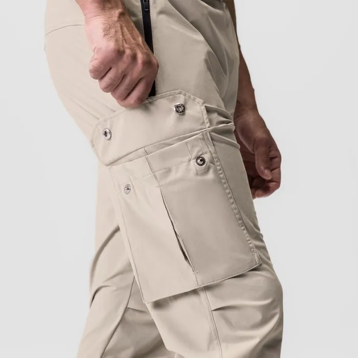 Joggers and Pants Men ASRV TetraLite Cargo High Rib Jogger Beige