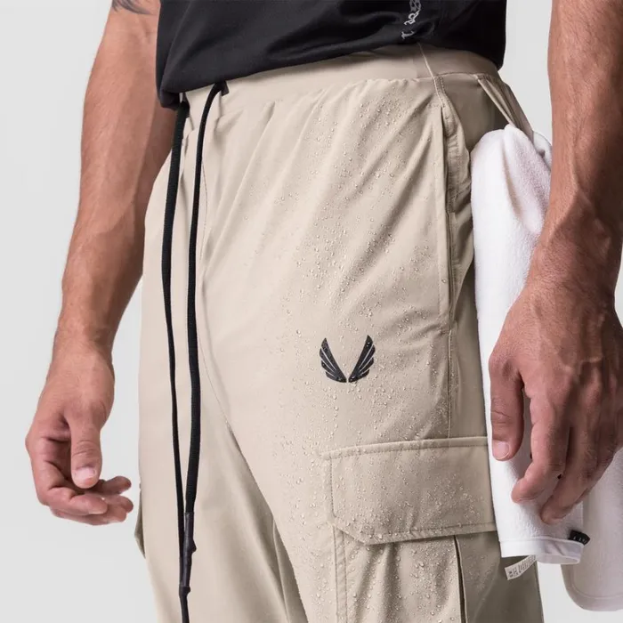 Joggers and Pants Men ASRV TetraLite Cargo High Rib Jogger Beige