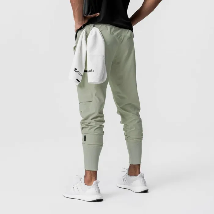 Joggers and Pants Men ASRV TetraLite Inlay Pocket High Rib Jogger Sage