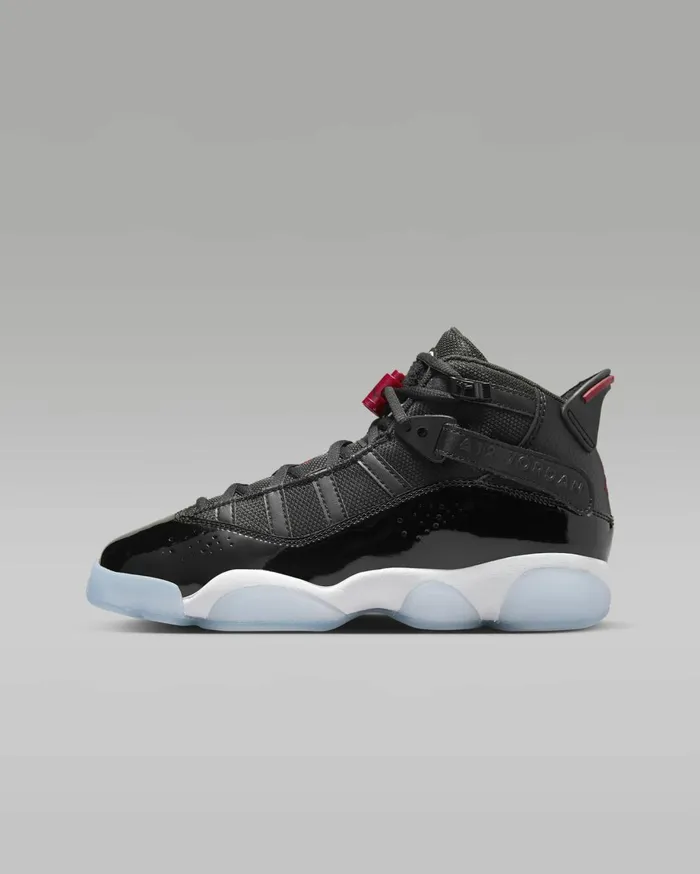 Jordan Kids Nike Jordan 6 Rings Blackwhitegym Red