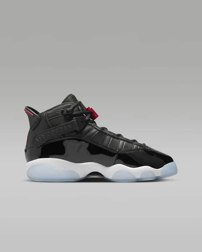 Jordan Kids Nike Jordan 6 Rings Blackwhitegym Red