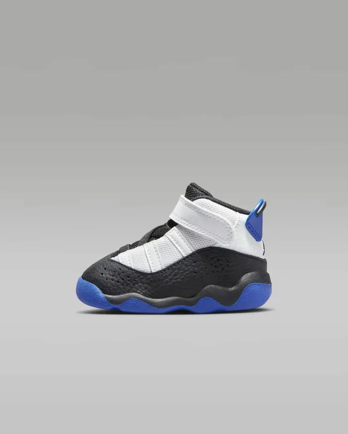 Jordan Kids Nike Jordan 6 Rings Whiteblackgame Royal