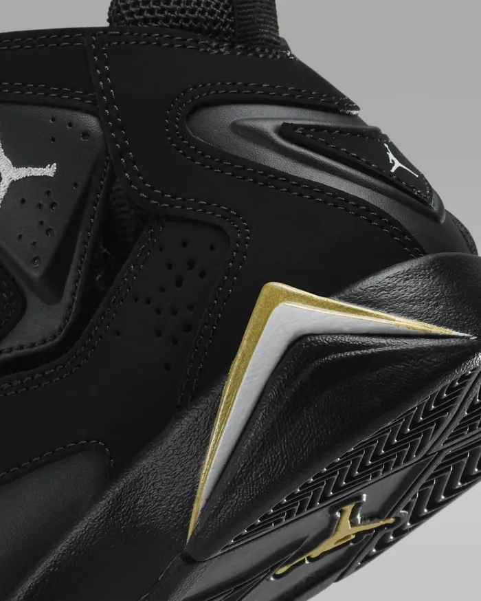 Jordan Kids Nike Jordan True Flight Blackmetallic Goldwhite