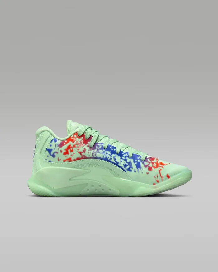 Jordan Kids Nike Zion 3 039Mud Sweat And Tears039 Mint Foampsychic Purpleflash Crimsonconcord