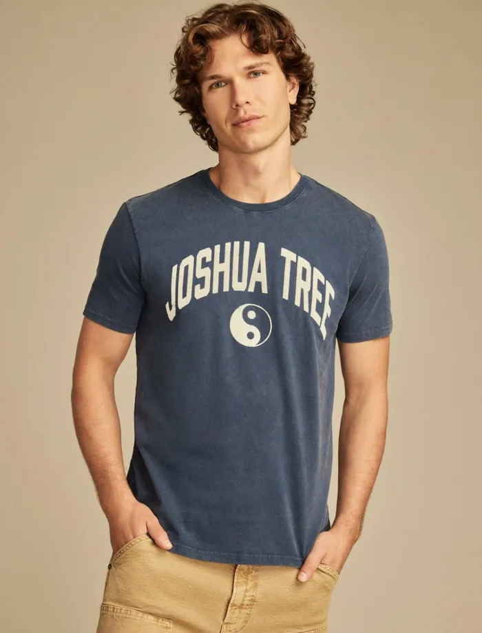 Joshua Tree Dress Blues Men Lucky Brand Graphic Tees