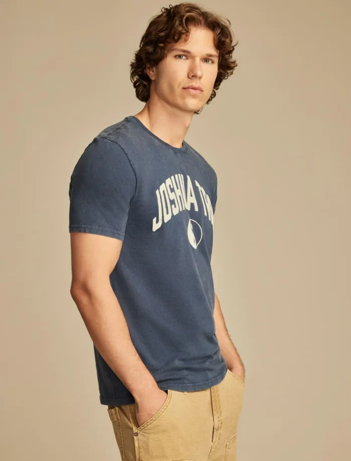 Joshua Tree Dress Blues Men Lucky Brand Graphic Tees