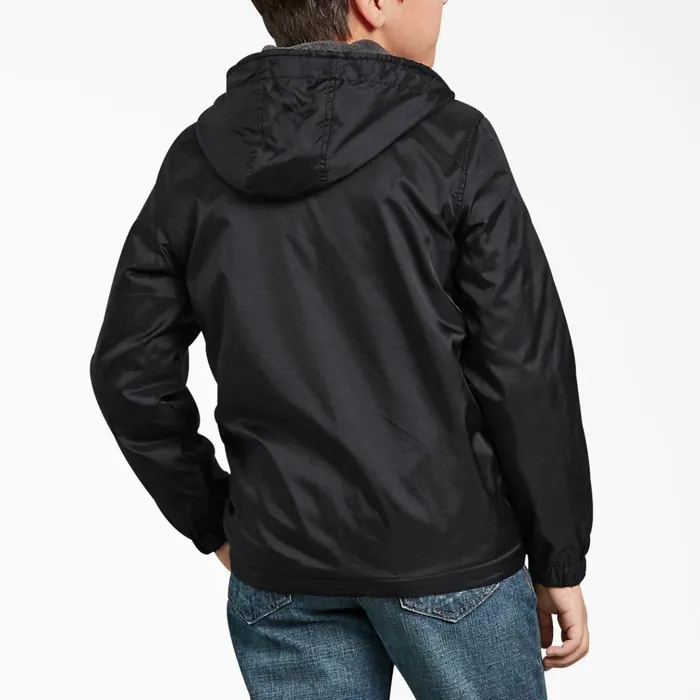 Kids039 Fleece Lined Jacket 820 Black Black bk Kids Dickies Jackets Kids039 Fleece Lined Jacket 820 Black Black bk Kids Dickies Jackets