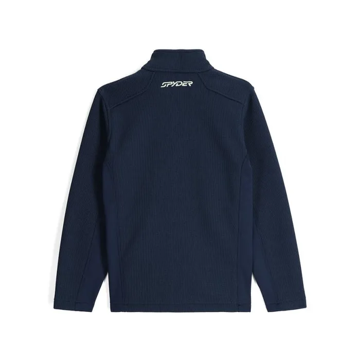 Kids Bandit Full Zip True Navy Spyder Fleece