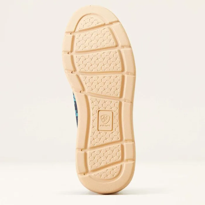 Kids Big Kids039 Footwear Ariat Hilo Blue Aztec