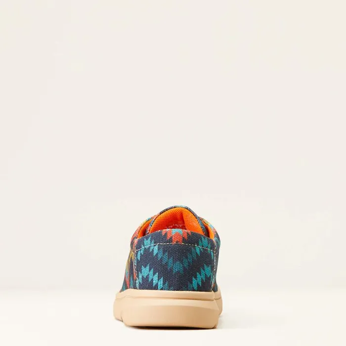 Kids Big Kids039 Footwear Ariat Hilo Blue Aztec
