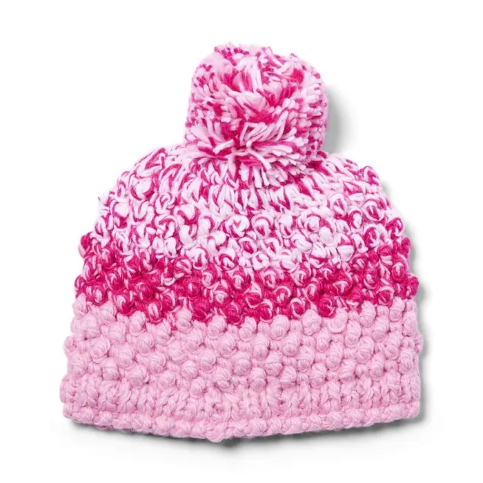Kids Brrr Berry Pom Petal Pink Spyder Hats