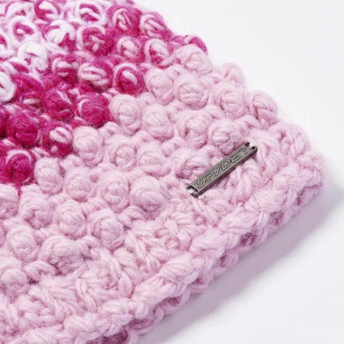 Kids Brrr Berry Pom Petal Pink Spyder Hats