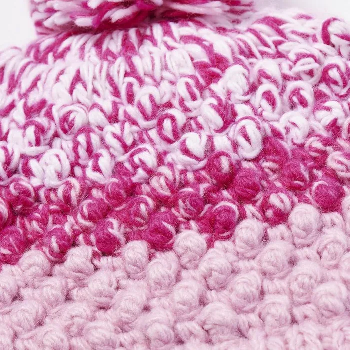 Kids Brrr Berry Pom Petal Pink Spyder Hats