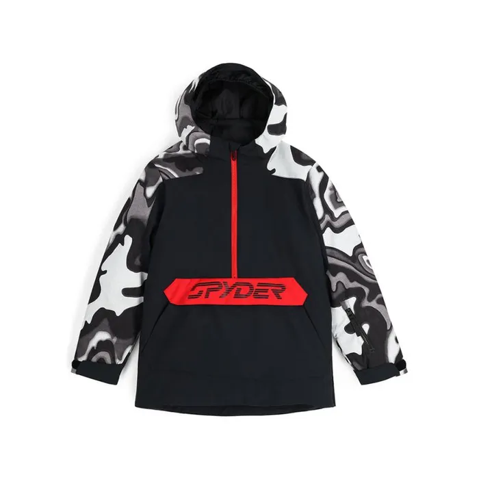 Kids Jasper Black Combo Spyder Insulated