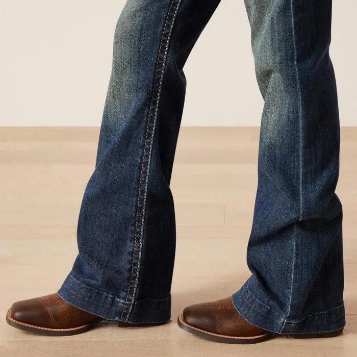 Kids Jeans Ariat REAL Naz Trouser Pacific Kids Jeans Ariat REAL Naz Trouser Pacific