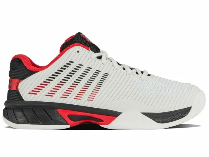 Kids KSwiss Tennis HYPERCOURT EXPRESS 2 Bright Whitestretch Limohigh Risk Red Kids KSwiss Tennis HYPERCOURT EXPRESS 2 Bright Whitestretch Limohigh Risk Red