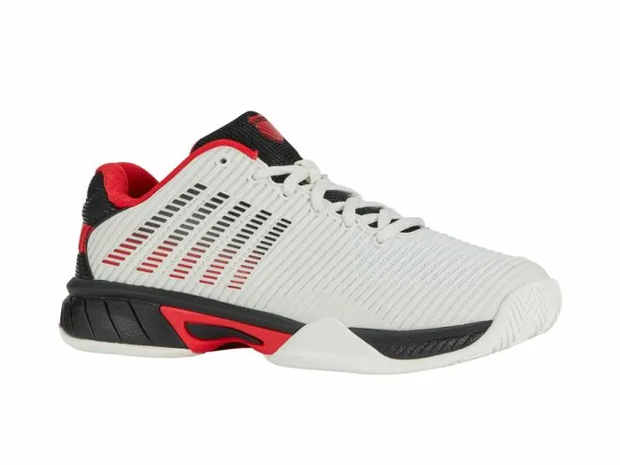 Kids KSwiss Tennis HYPERCOURT EXPRESS 2 Bright Whitestretch Limohigh Risk Red