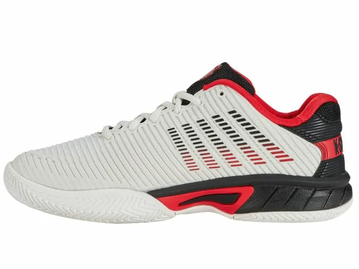 Kids KSwiss Tennis HYPERCOURT EXPRESS 2 Bright Whitestretch Limohigh Risk Red