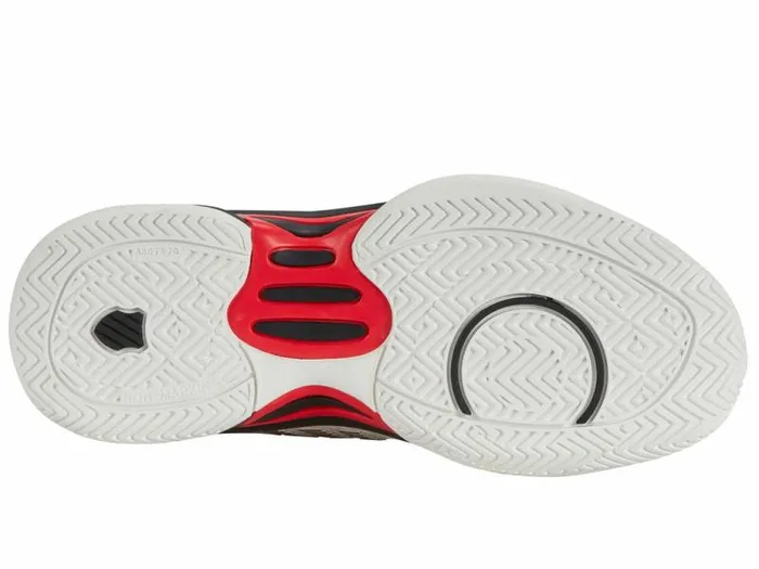 Kids KSwiss Tennis HYPERCOURT EXPRESS 2 Bright Whitestretch Limohigh Risk Red