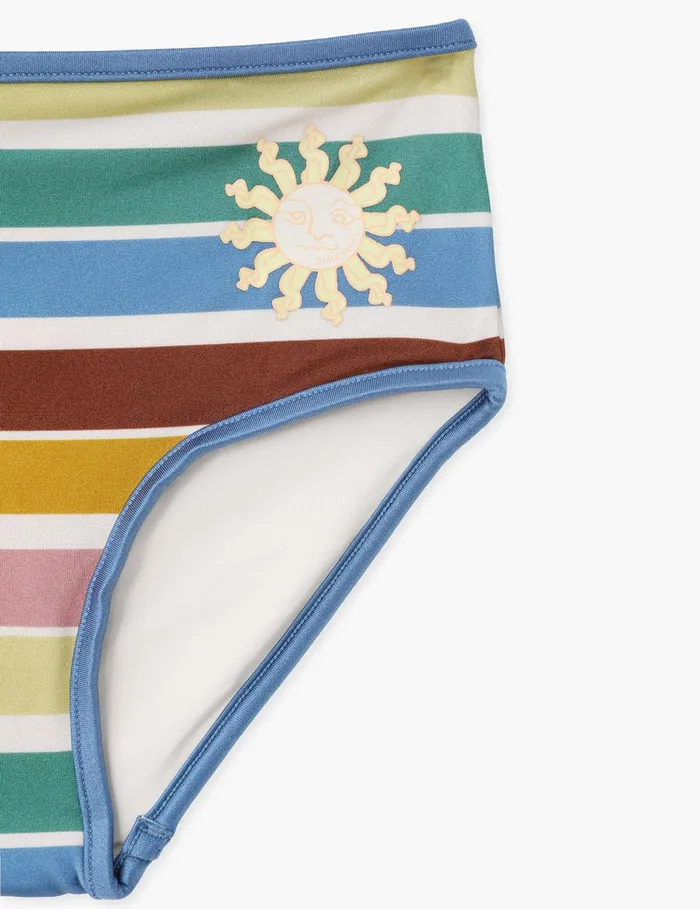 Kids Swimwear Zimmermann Everley Racer Bikini Multi Stripe