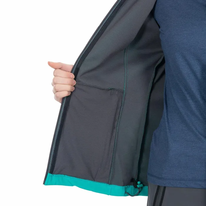 Landry DLX Softshell Jacket Ocean Green Women Trespass Softshell Jackets