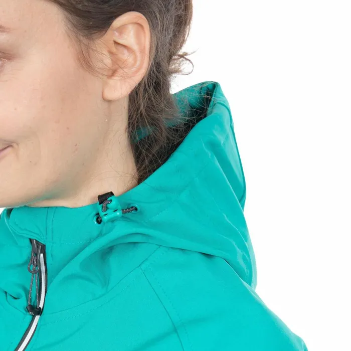 Landry DLX Softshell Jacket Ocean Green Women Trespass Softshell Jackets