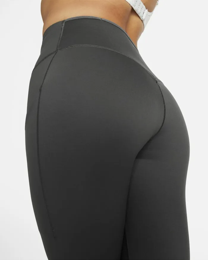 Leggings Women Nike Go Medium Ashblack