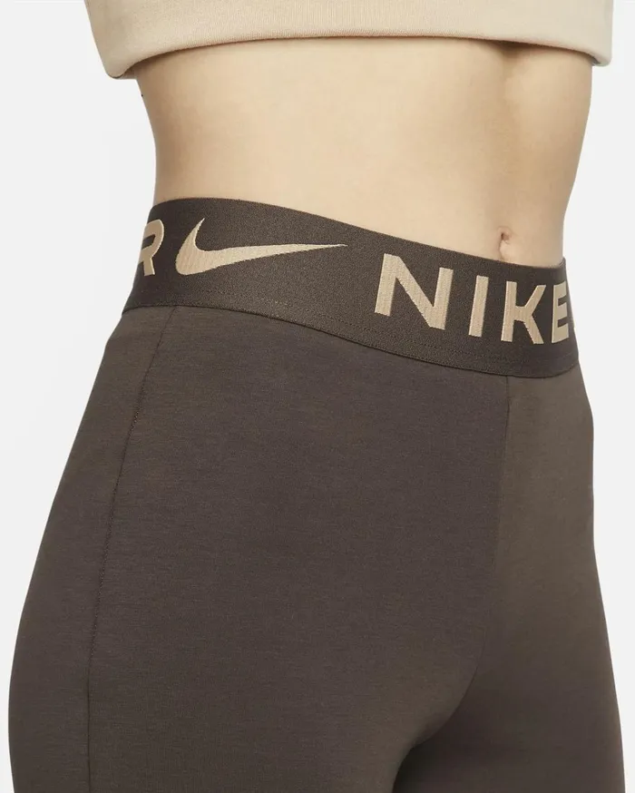 Leggings Women Nike Sportswear Air Baroque Brownhemp