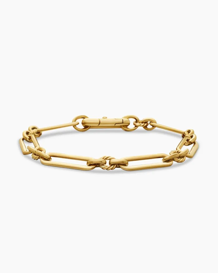 Lexington Chain Bracelet In 18K Yellow Gold 65mm Women David Yurman Chain