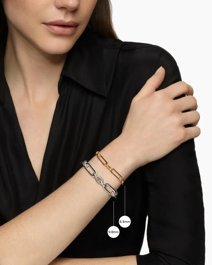 Lexington Chain Bracelet In 18K Yellow Gold 65mm Women David Yurman Chain Lexington Chain Bracelet In 18K Yellow Gold 65mm Women David Yurman Chain