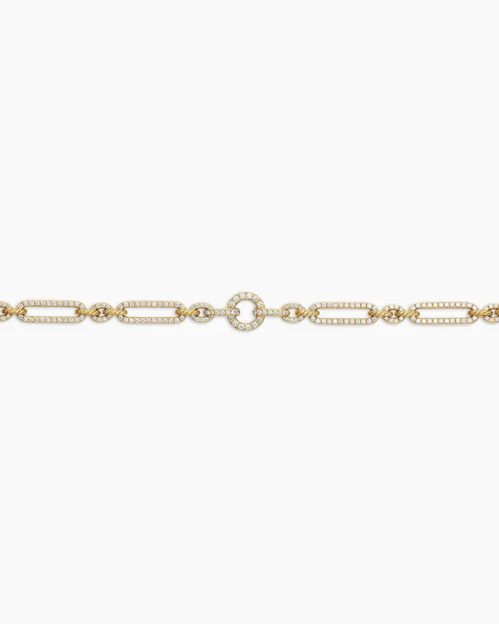 Lexington Chain Necklace In 18K Yellow Gold With Diamonds 65mm Women David Yurman Chain Lexington Chain Necklace In 18K Yellow Gold With Diamonds 65mm Women David Yurman Chain