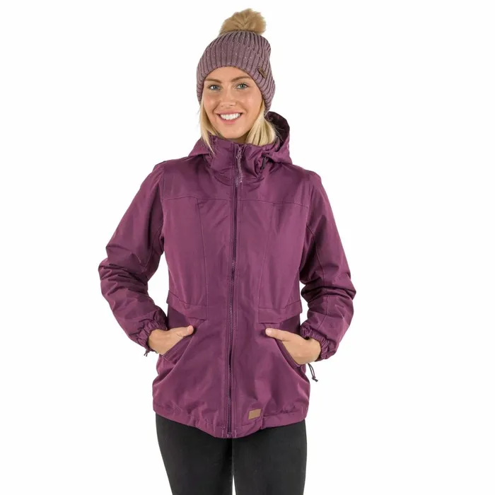 Liberate Windproof Waterproof Jacket Potent Purple Women Trespass Waterproof Jackets Liberate Windproof Waterproof Jacket Potent Purple Women Trespass Waterproof Jackets