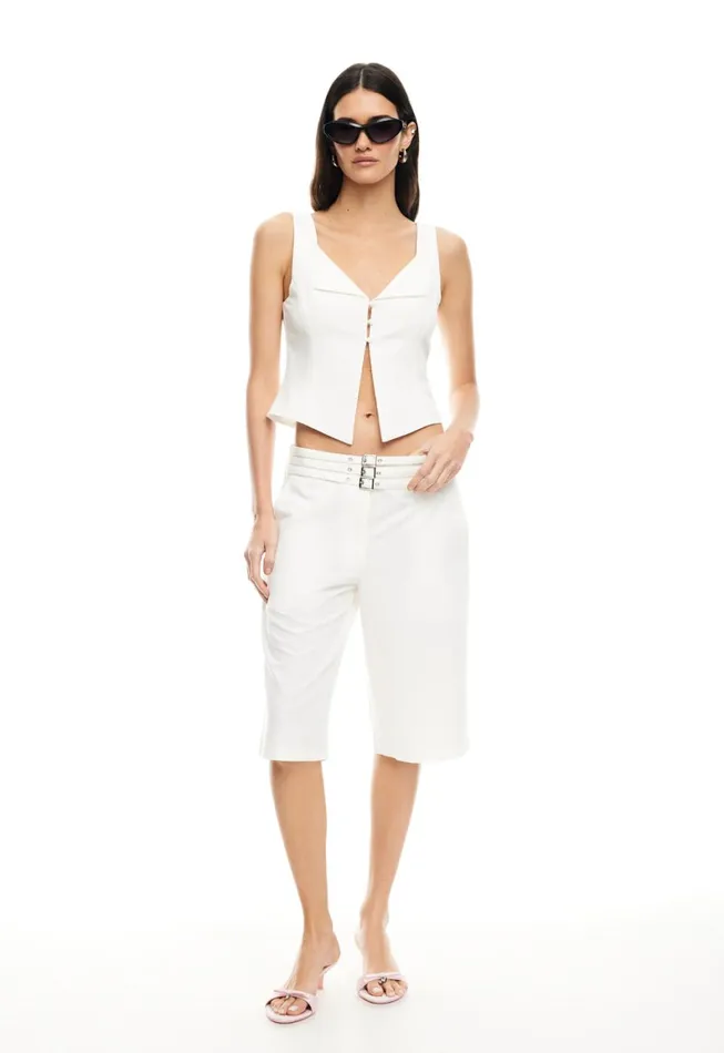 Lioness Fashion BACKSTAGE VEST Ivory Women Tops Lioness Fashion BACKSTAGE VEST Ivory Women Tops