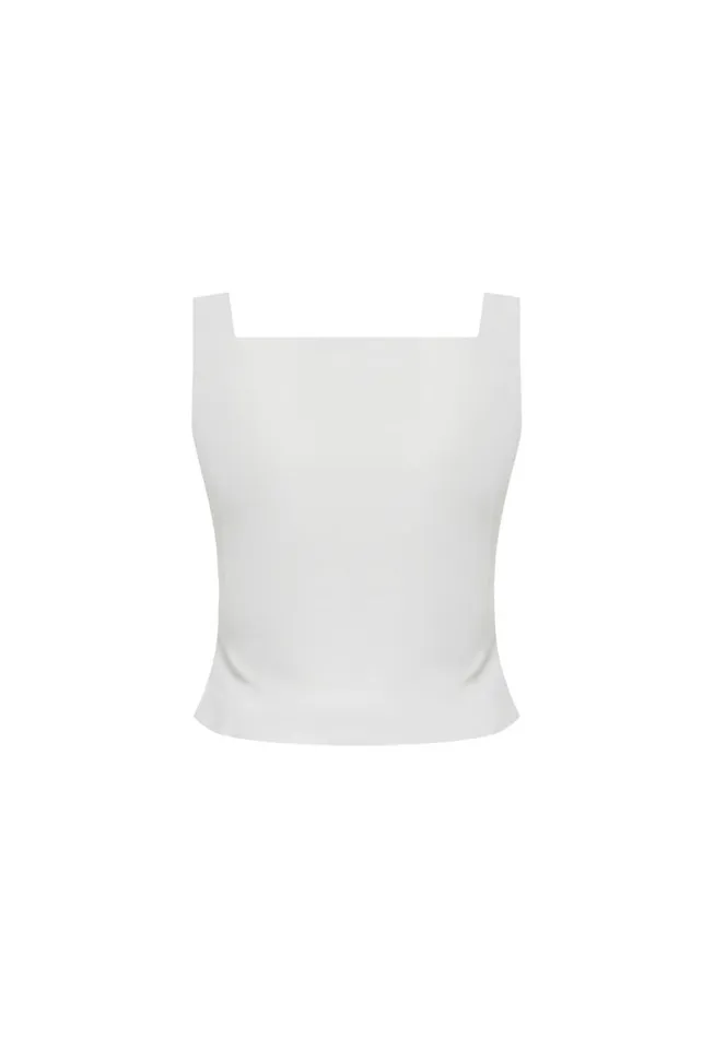 Lioness Fashion BACKSTAGE VEST Ivory Women Tops Lioness Fashion BACKSTAGE VEST Ivory Women Tops